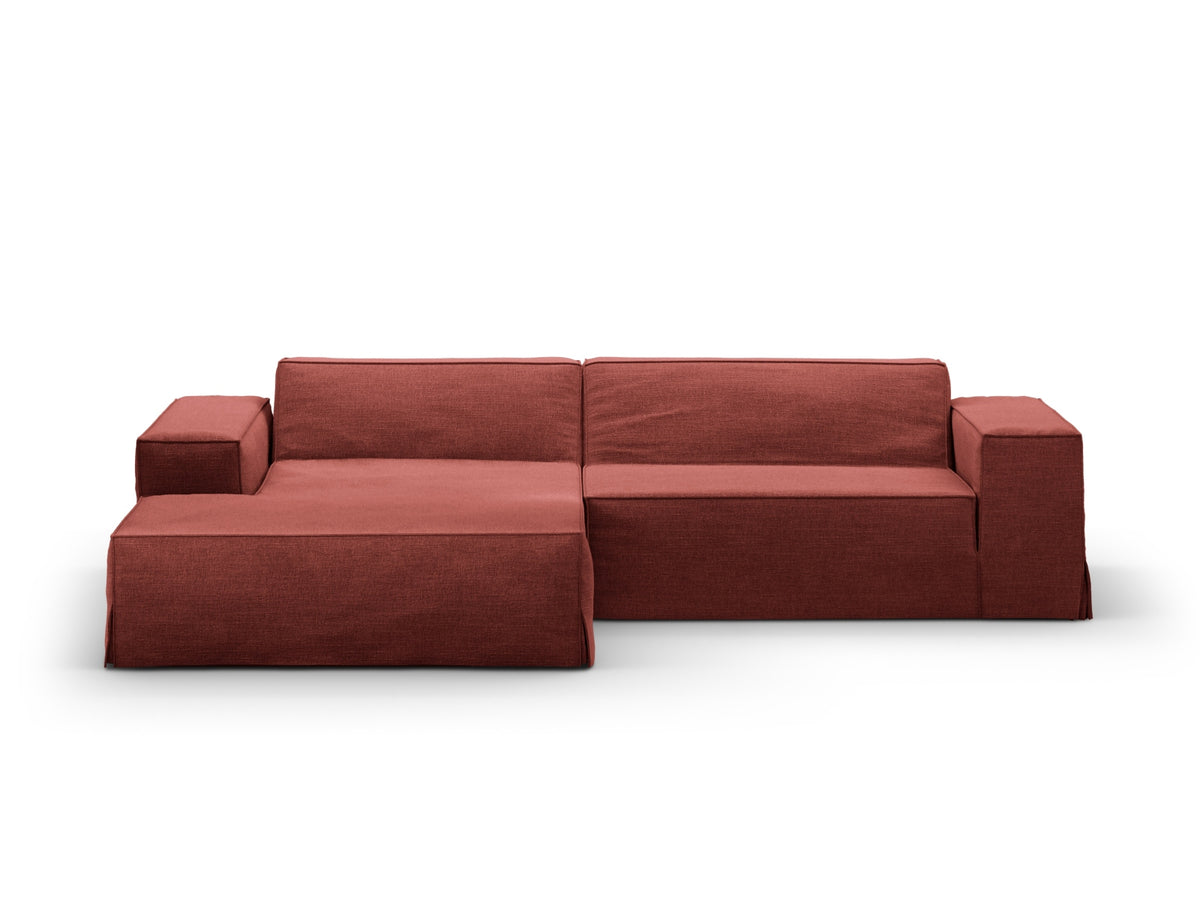 Divano Angolare Componibile Jodie, 3 Posti, 162x224x77