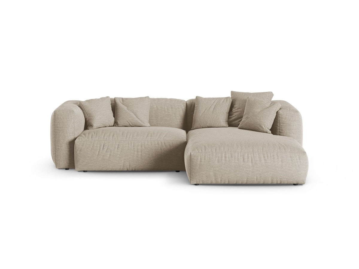 Divano Angolare Componibile XL Martina Seduta Profonda, 2 Posti, 176x280x75