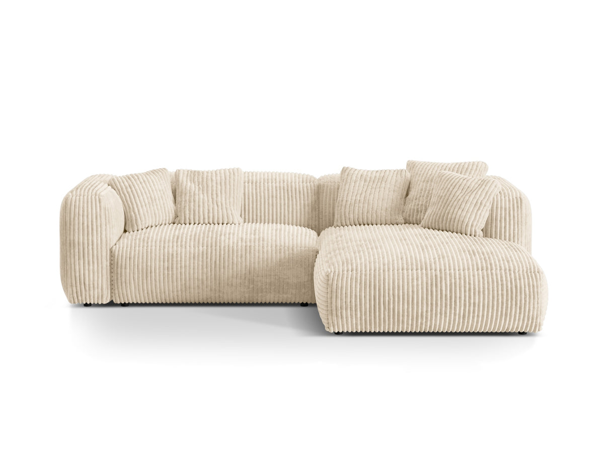 Divano Angolare Componibile XL Martina, 2 Posti, 176x280x75