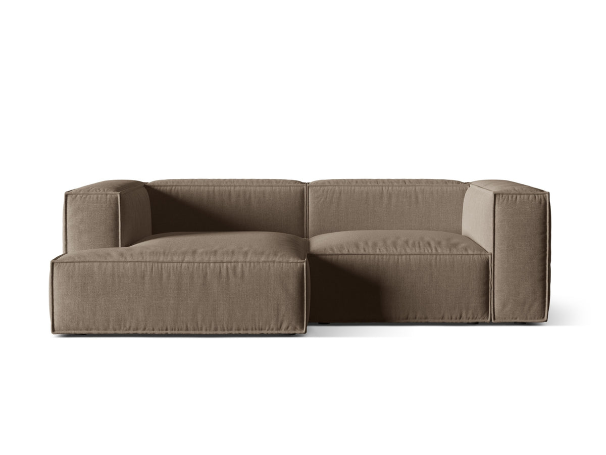 Divano Angolare Componibile Nuria, 3 Posti, 147x252x72