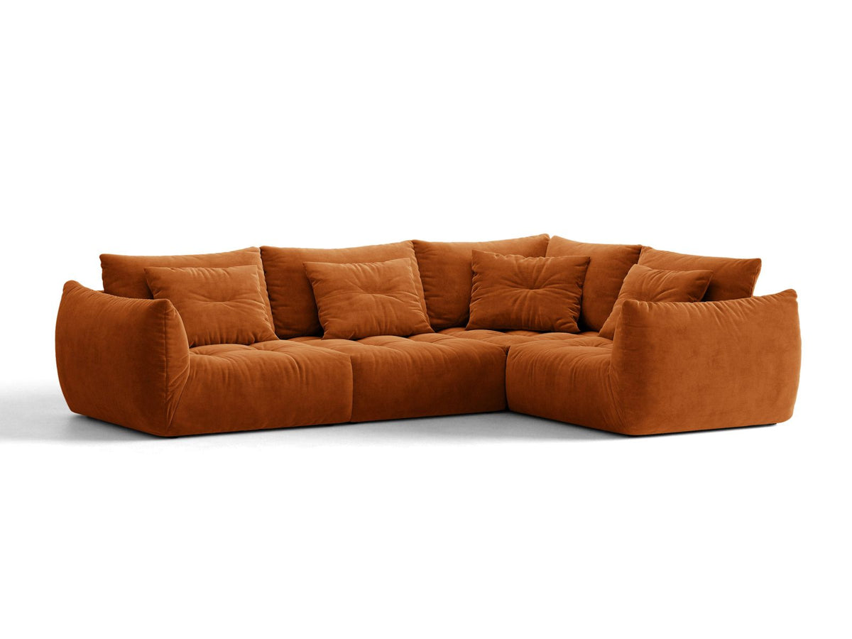 Divano Angolare Componibile Bloom, 3 Posti, 222x316x97