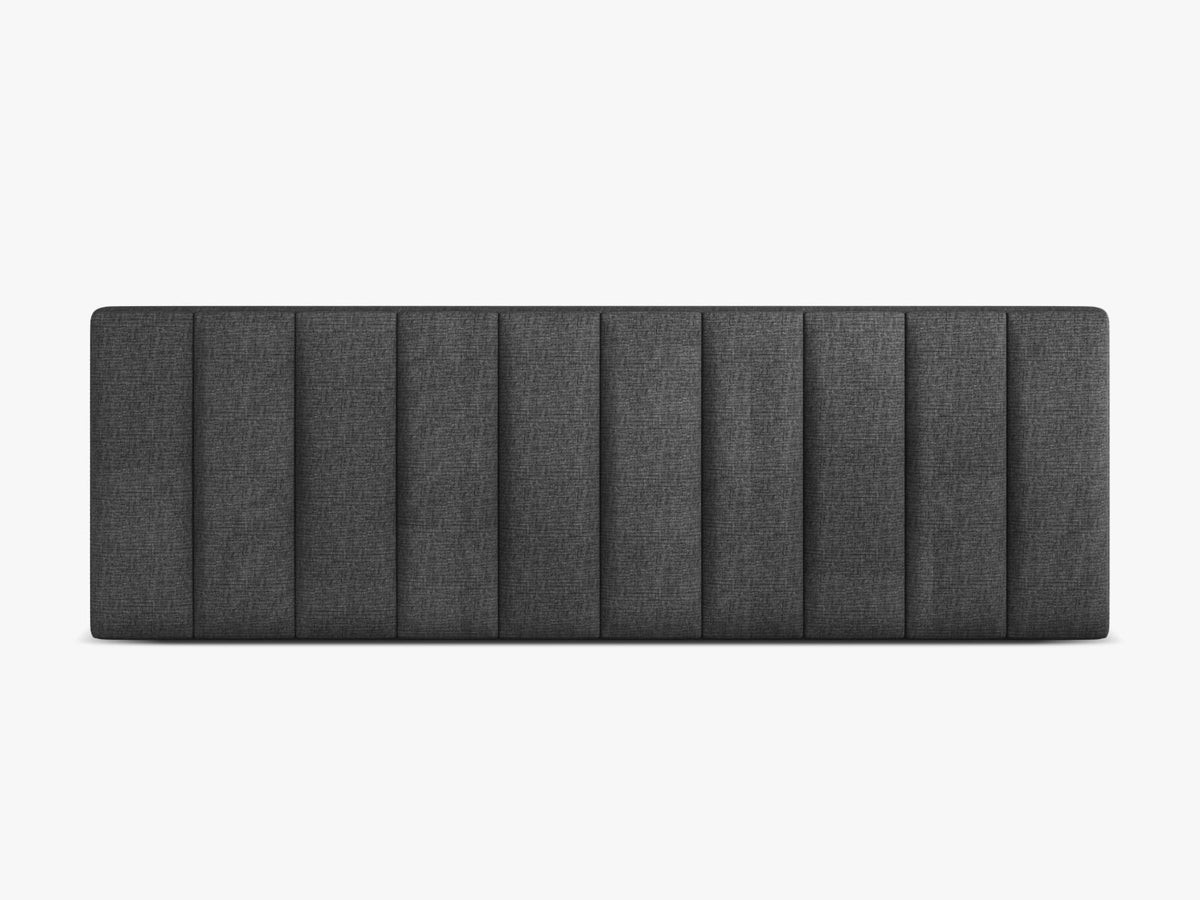 Testata Pensile, "Zoe", 200x10x60 - Grigio Scuro