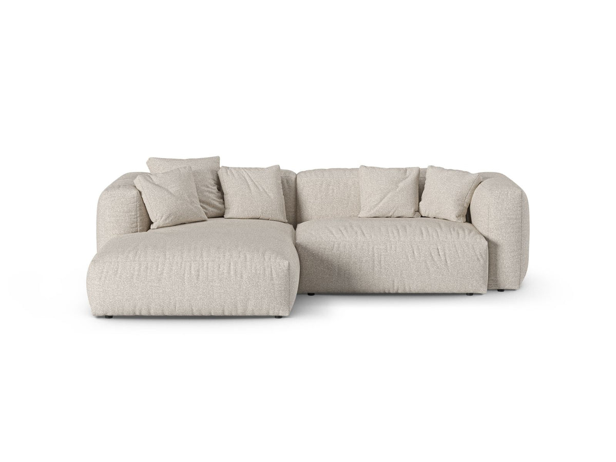 Divano Angolare Componibile XL Martina Seduta Profonda, 2 Posti, 176x280x75