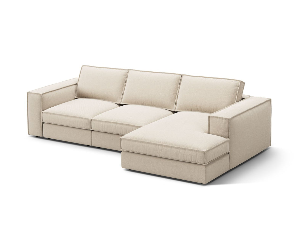 Divano Angolare Componibile Pola, 3 Posti, 158x284x88