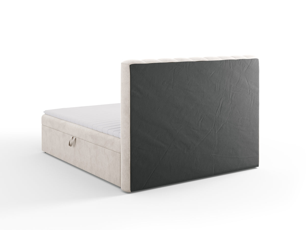 Letto: testiera + molle/materasso + coprimaterasso, "Kelp", 210x180x125