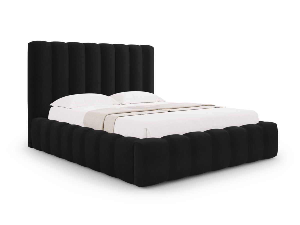 Letto contenitore con testiera, "Kelp", 230x165x125