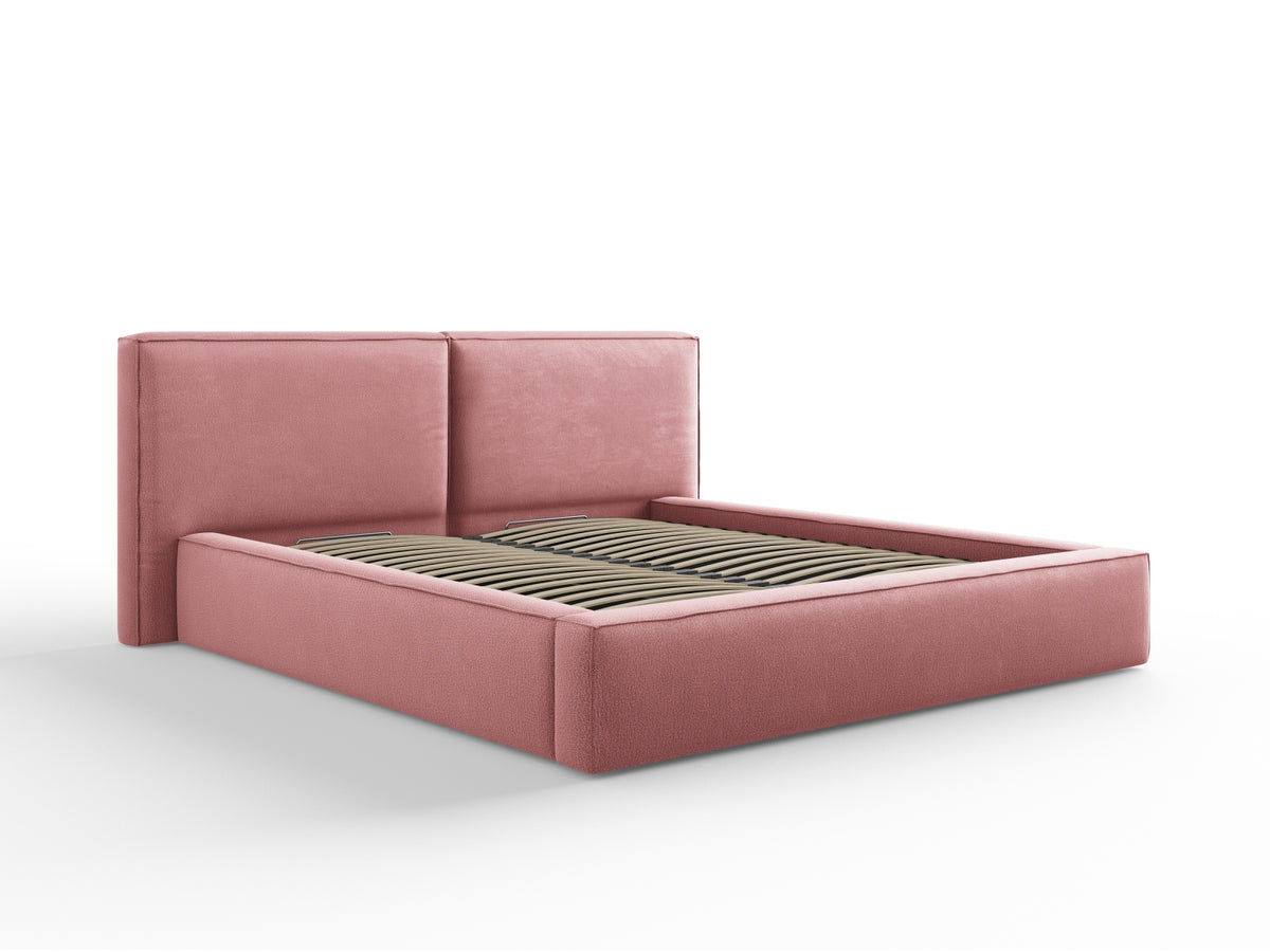 Letto contenitore con testiera doppia, "Jodie", 228x234x97,5