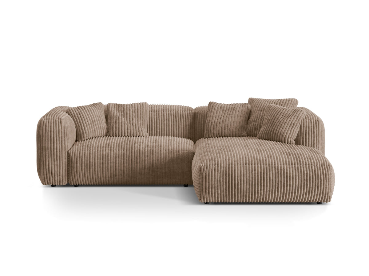 Divano Angolare Componibile XL Martina, 2 Posti, 176x280x75