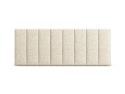 Testata Pensile, "Zoe", 160x10x60 - Beige Chiaro