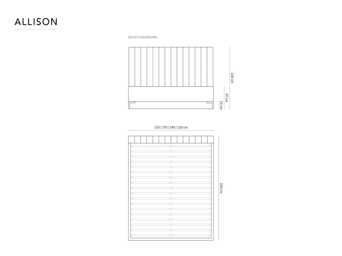 Letto Contenitore con Testata Allison