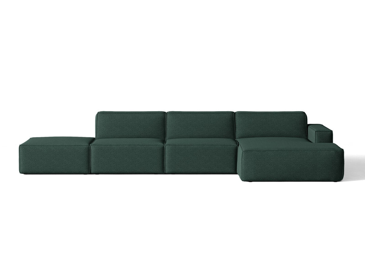 Divano Angolare Componibile Jodie, 5 Posti, 162x341x77