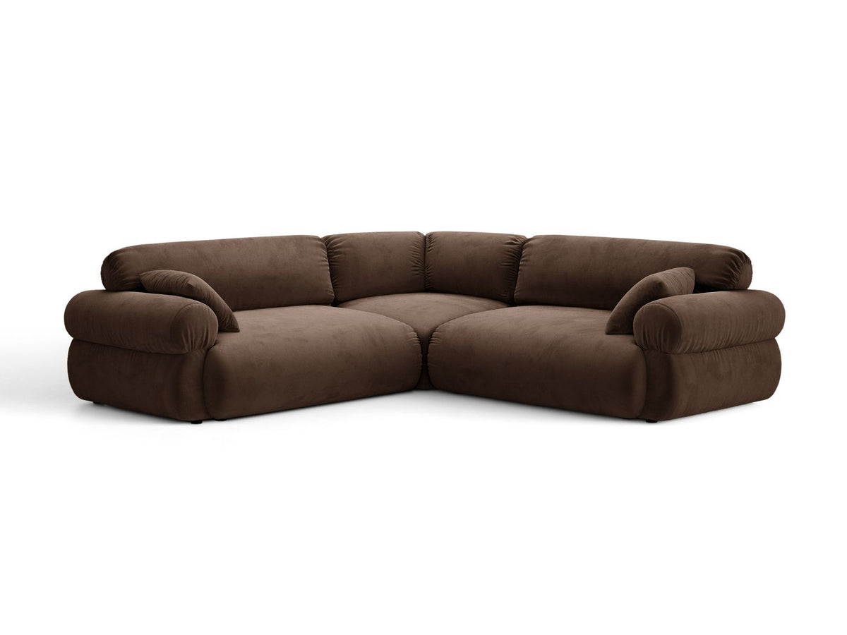Divano Angolare Simmetrico Ophelia, 5 Posti, 259x259x84