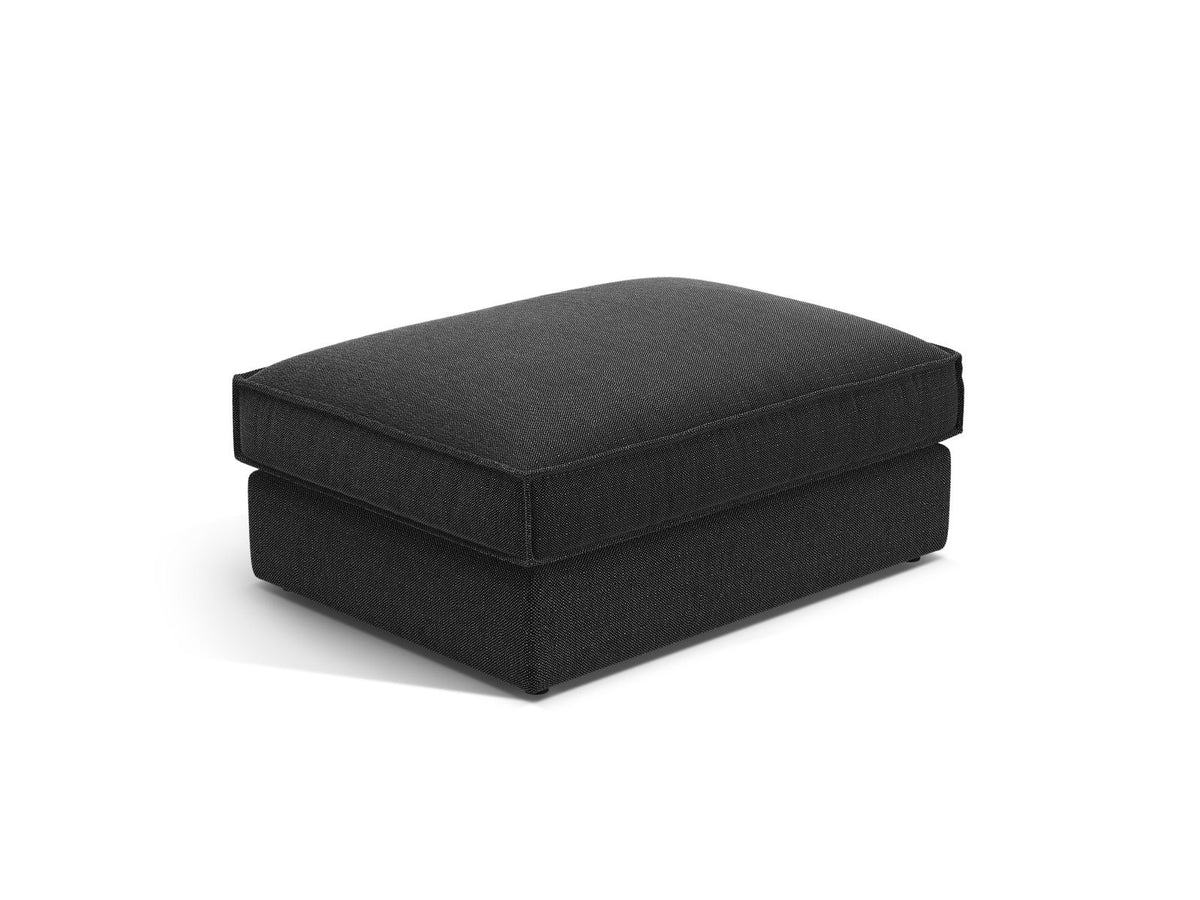 Pouf, "Pola", 1 Posto, 103x78x44 - Nero