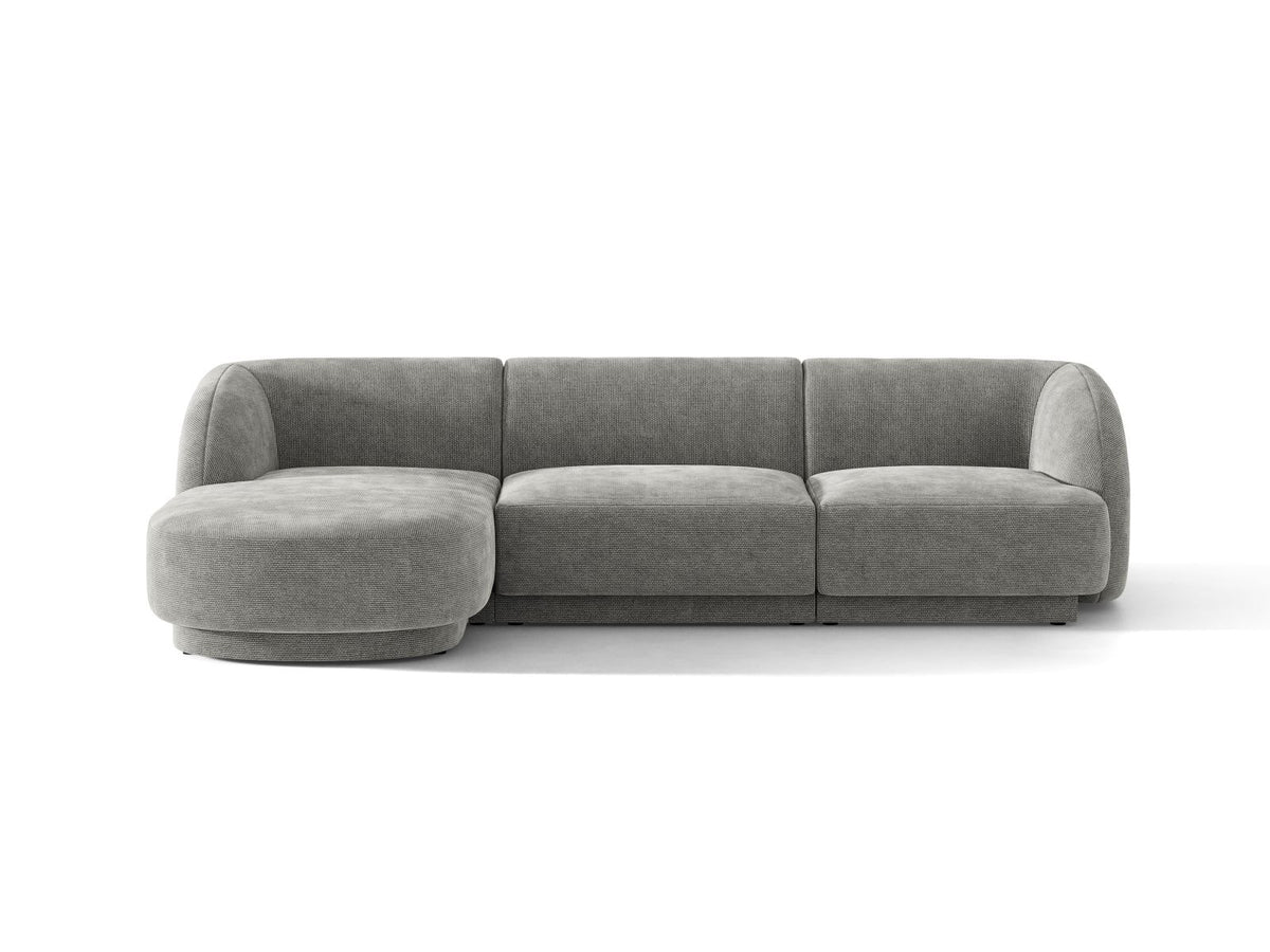Divano Angolare Miley, 4 Posti, 156x255x70