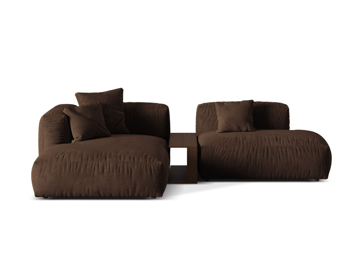 Divano Angolare Componibile Martina, 2 Posti, 176x285x75
