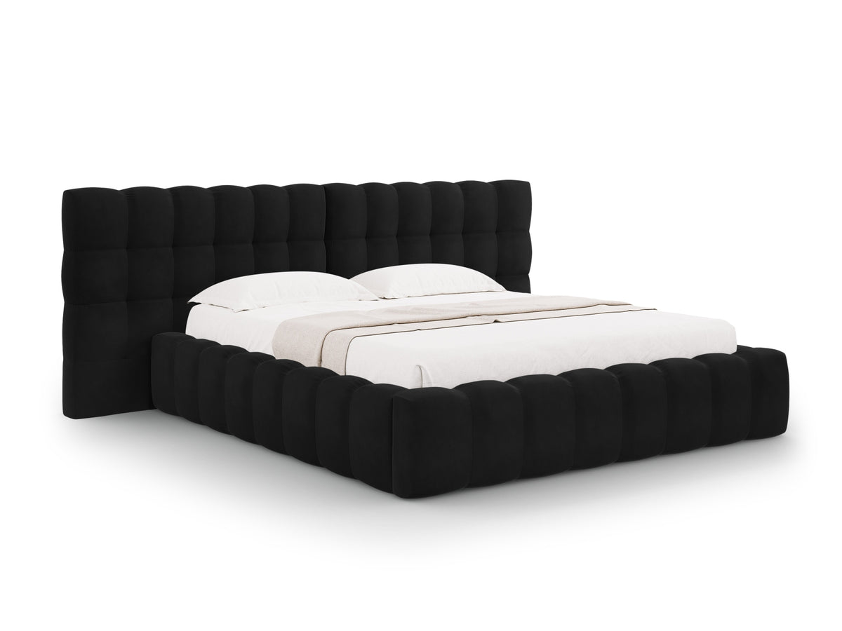 Letto contenitore con testiera doppia, "Mamaia", 230x250x100