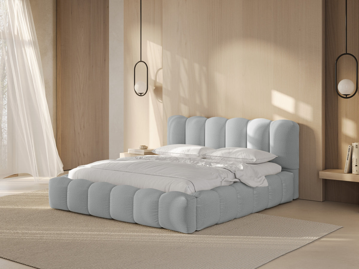 Letto contenitore, "Lupine", 226x166x95 per materasso 140x200cm