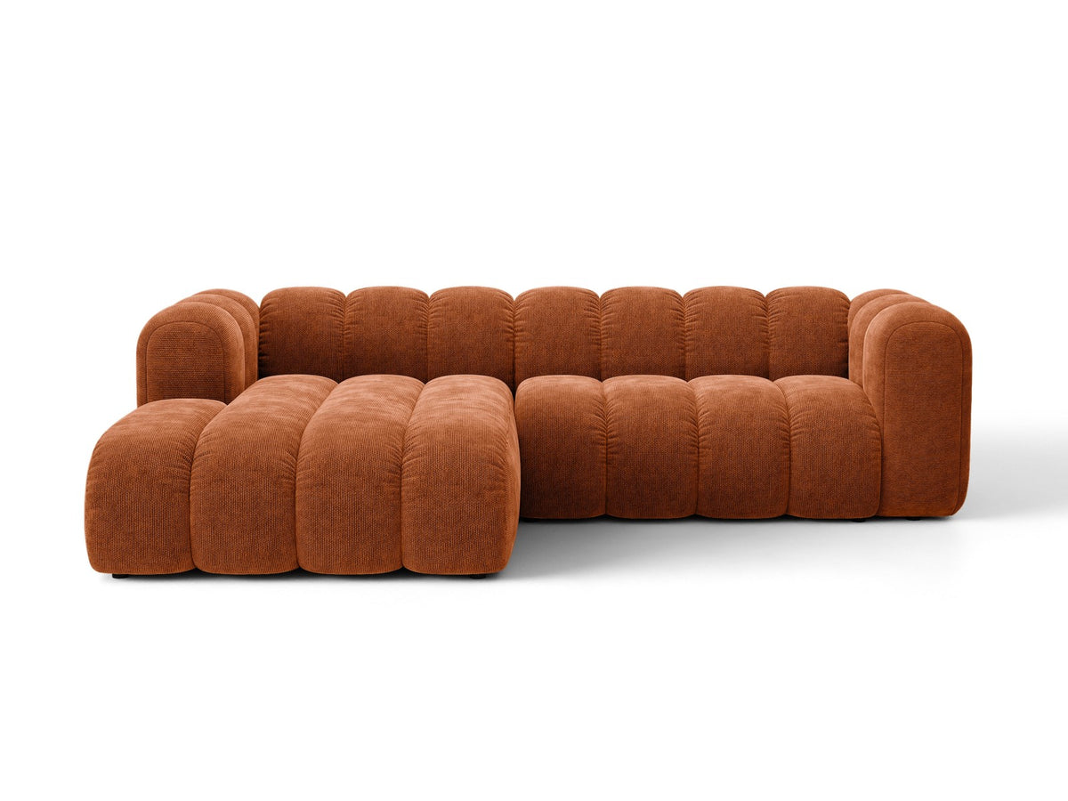 Divano Letto Angolare con Contenitore Lupine, 4 Posti, 177x270x70
