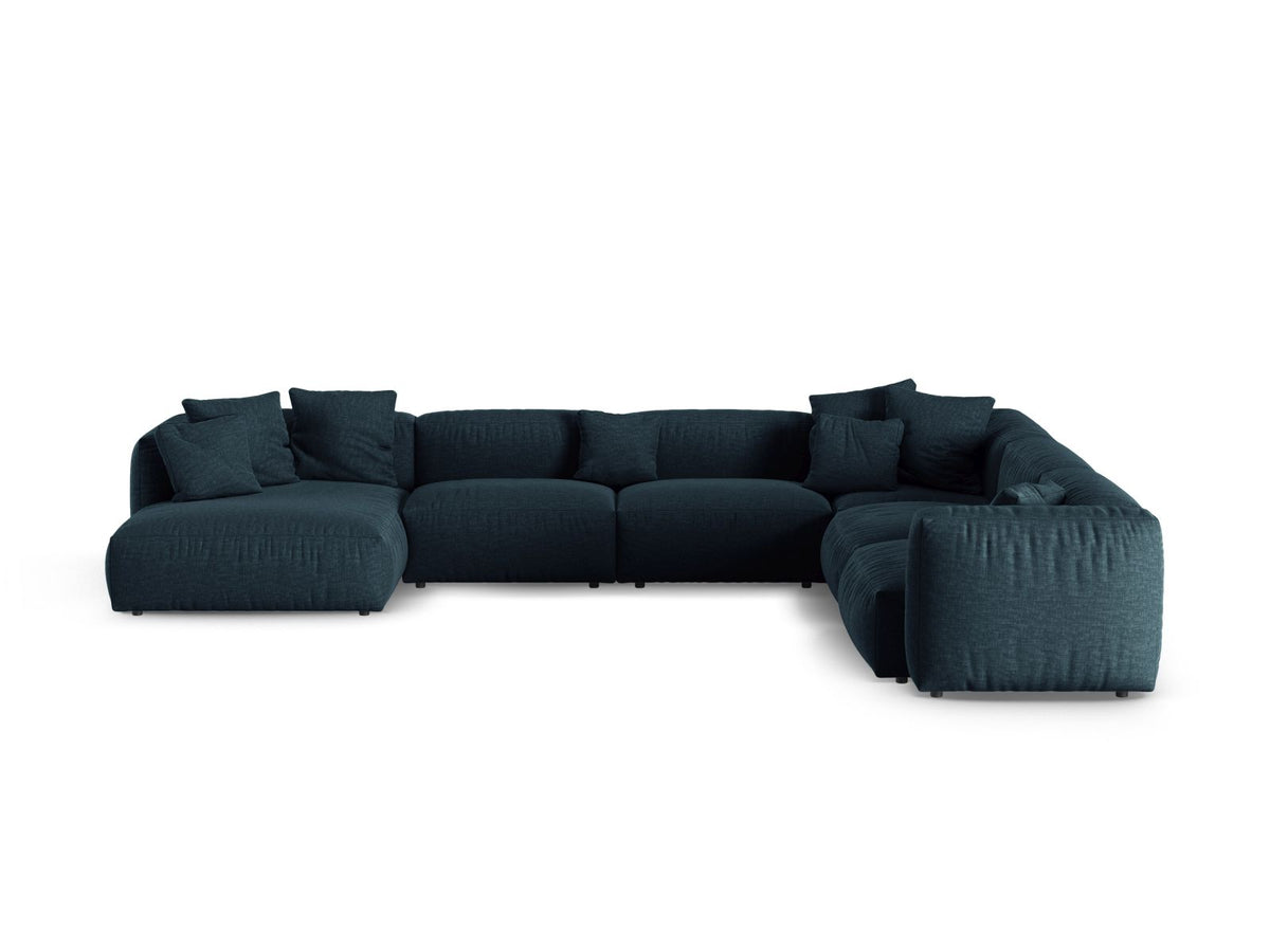 Divano Angolare Componibile XL Martina, 6 Posti, 330x420x75