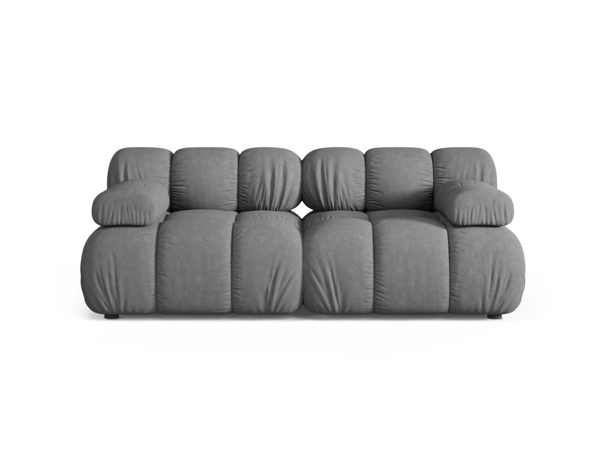 Divano Modulare, "Bellis", 2 Posti, 188x94x70 - Grigio