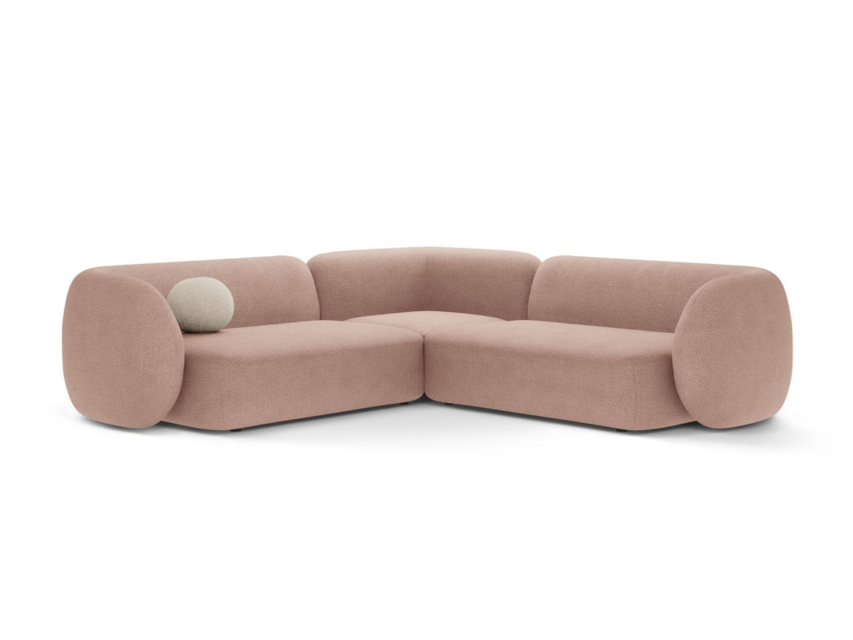 Divano Angolare Simmetrico Componibile Kate, 5 Posti, 252x252x76