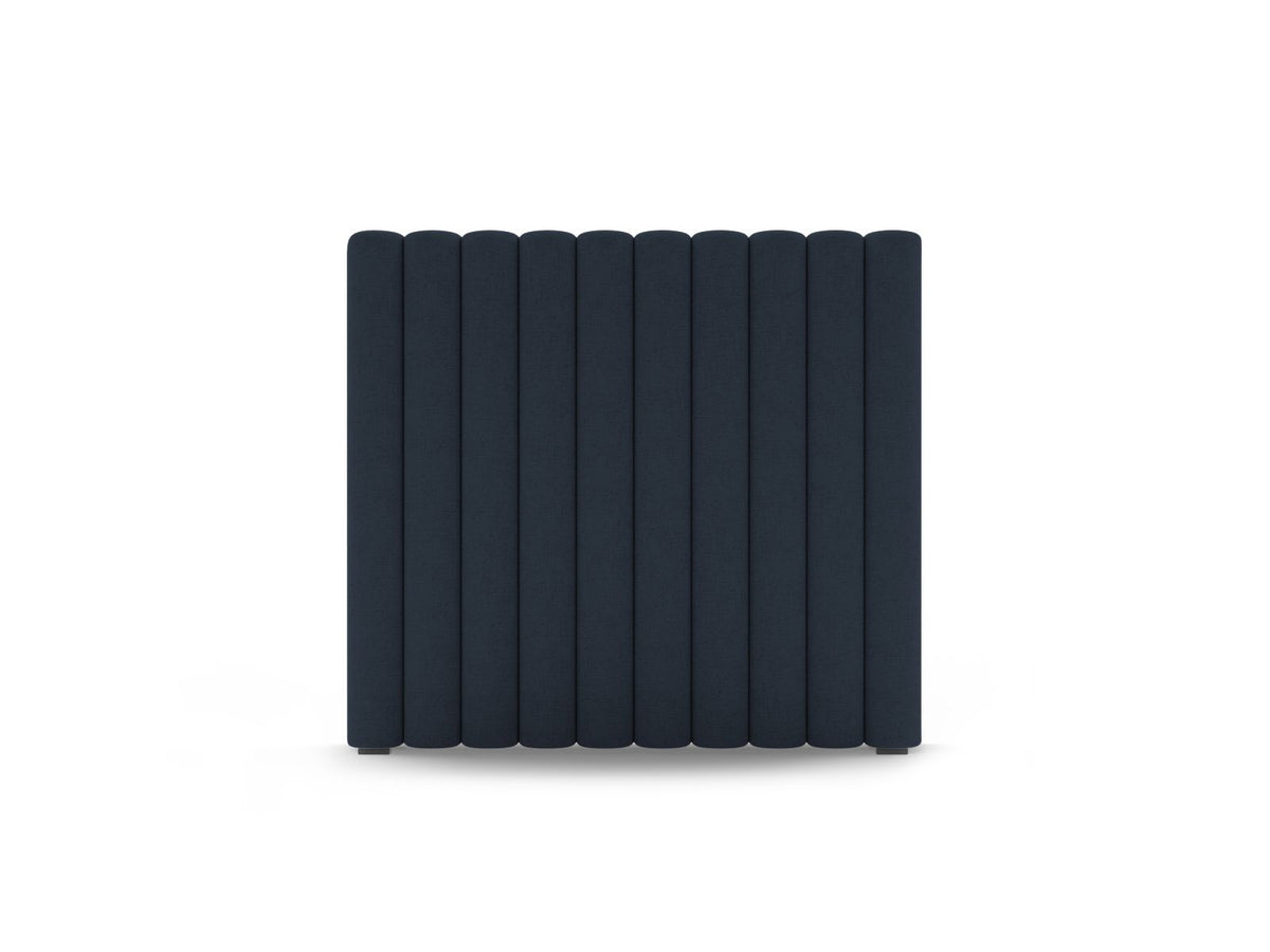 Testata del Letto, "Mistero", 100x13x95 - Blu Royal
