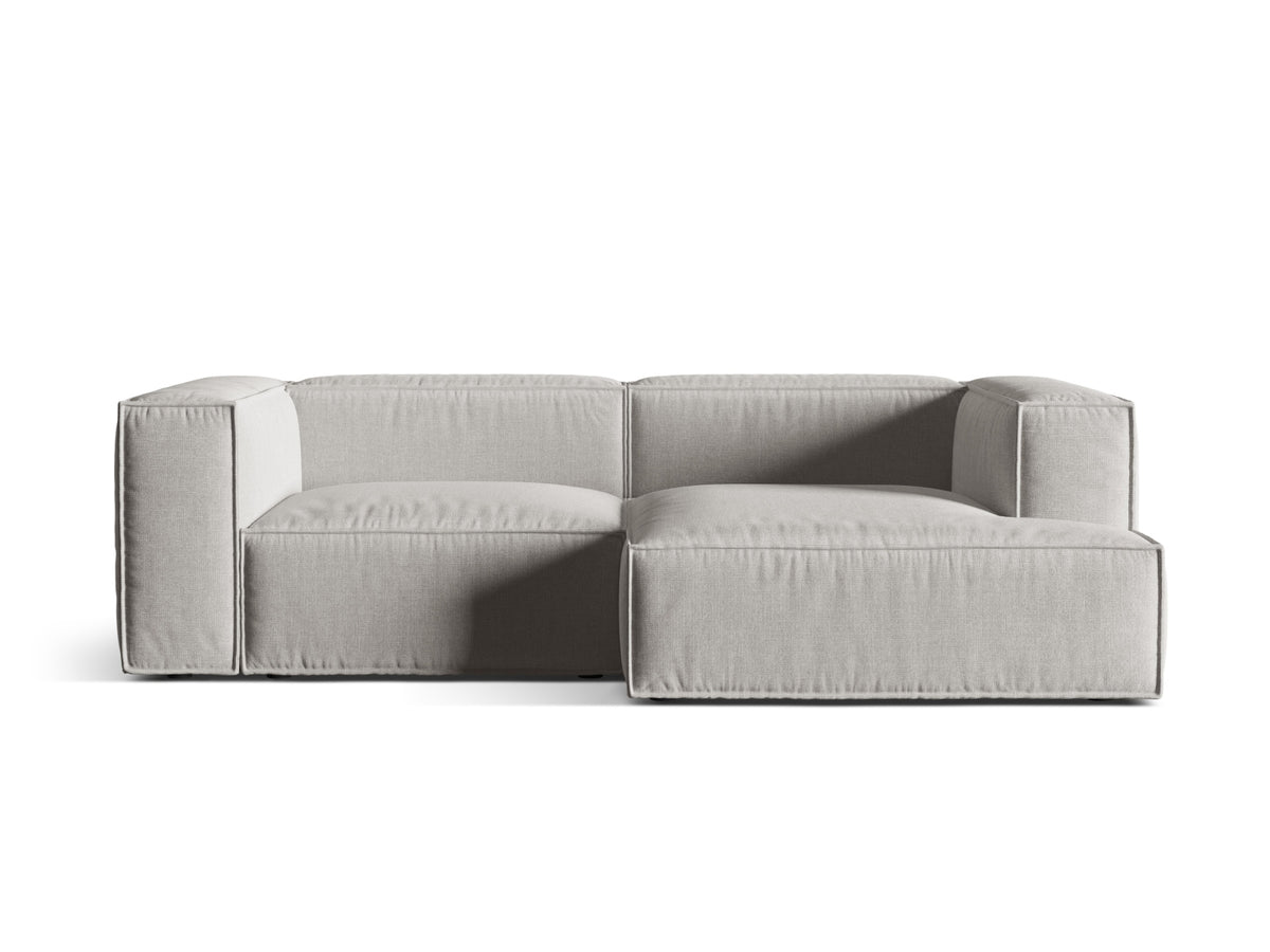 Divano Angolare Componibile Nuria, 3 Posti, 147x252x72