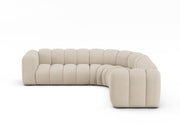 Divano Angolare Simmetrico Componibile Lupine, 6 Posti, 280x280x70