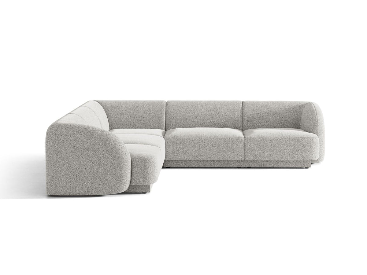 Divano Angolare Simmetrico Miley, 5 Posti, 255x255x70