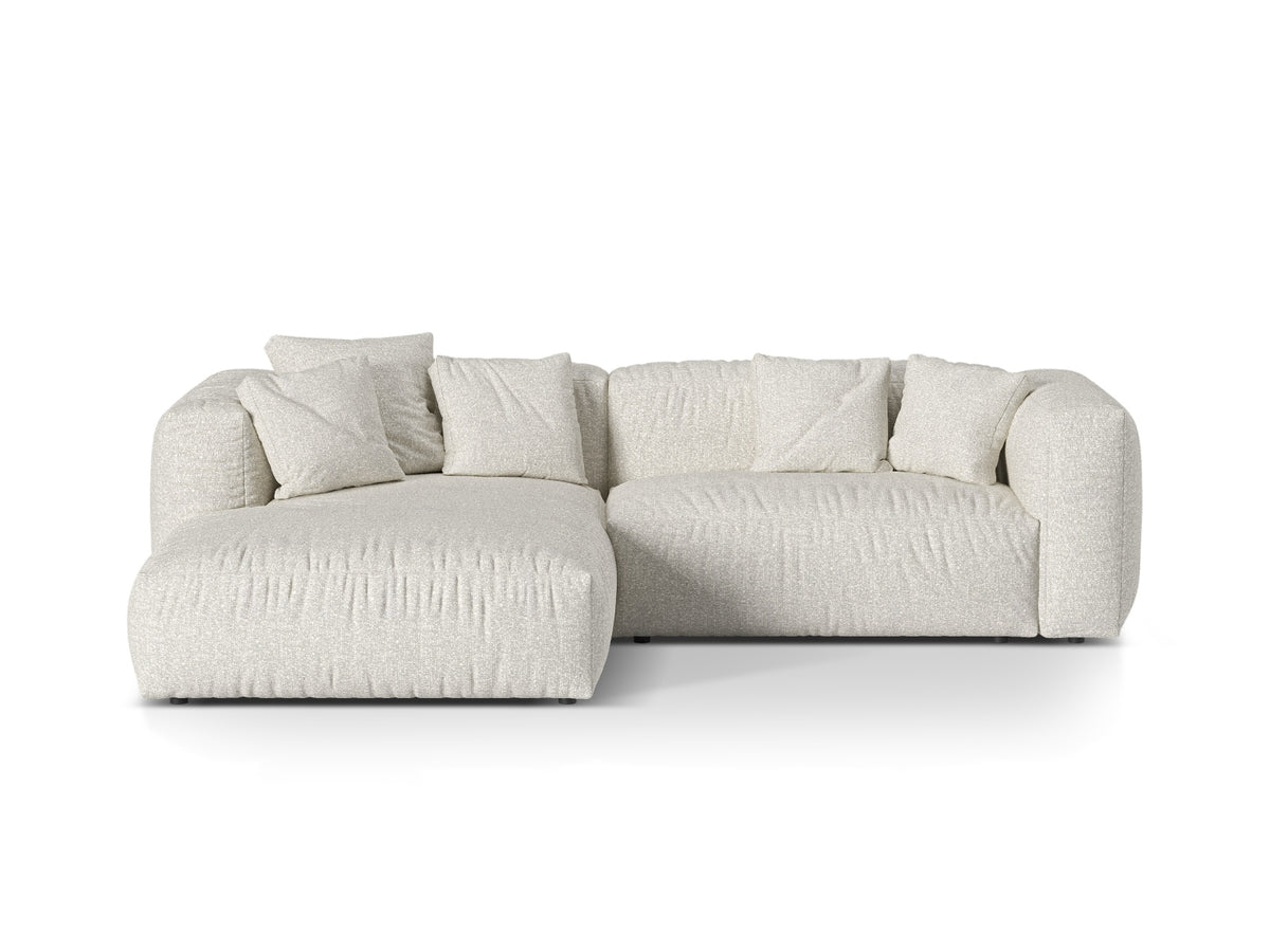 Divano Angolare Componibile XL Martina, 2 Posti, 176x280x75