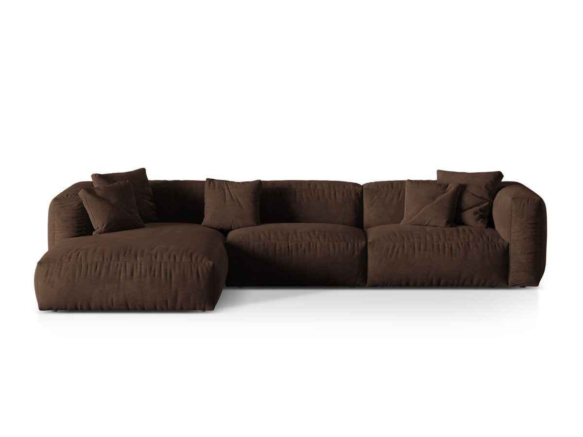 Divano Angolare Componibile XL Martina, 3 Posti, 176x330x75