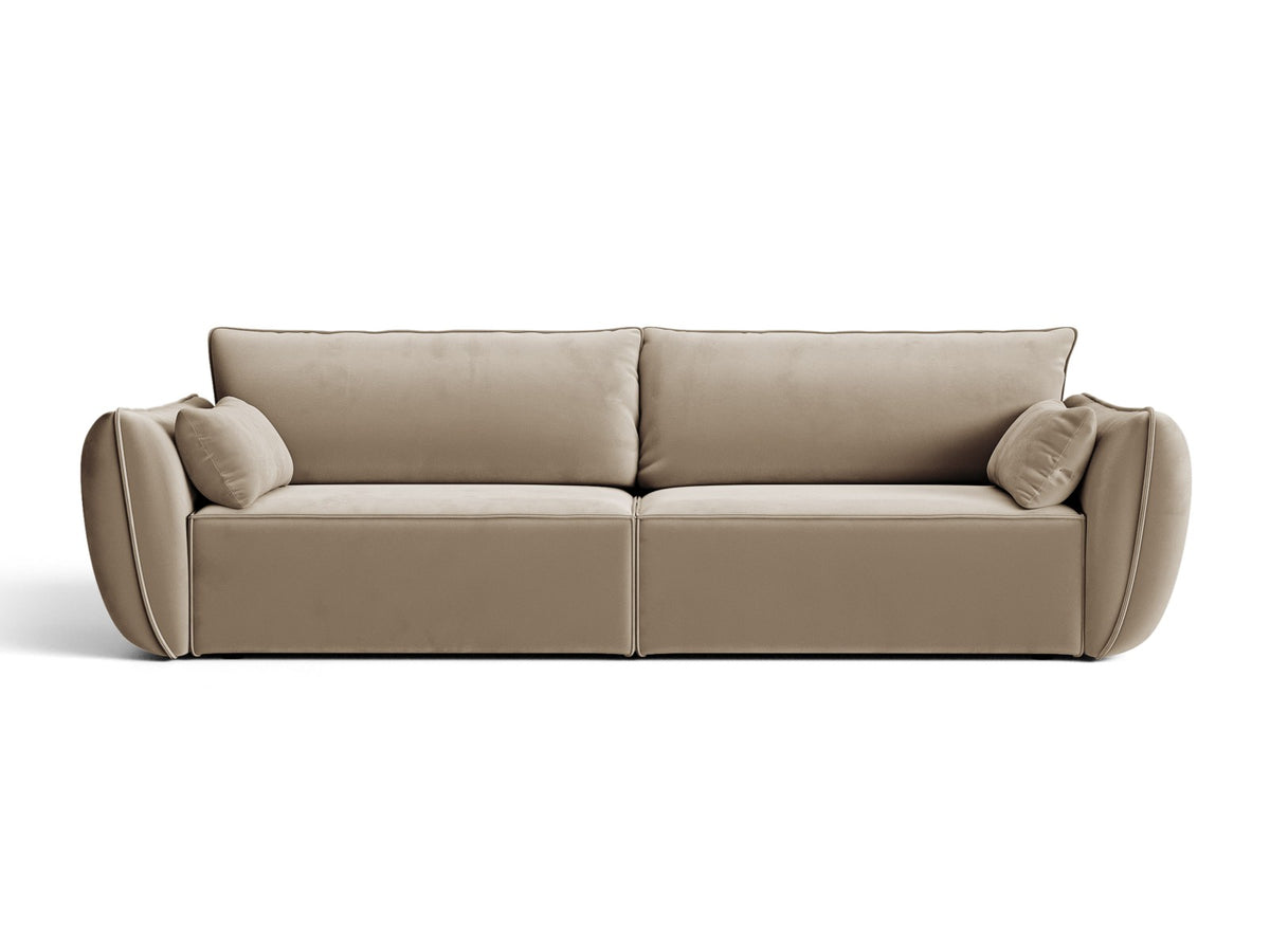 Divano Letto con Contenitore Kaelle, 3 Posti, 103x244x91