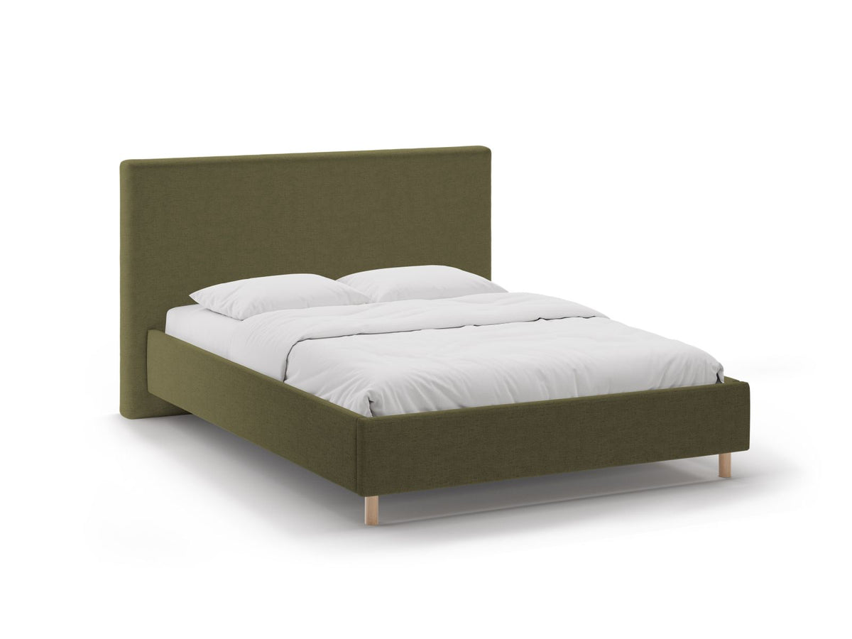Letto Contenitore con Testata Eloise - Verde 180x200