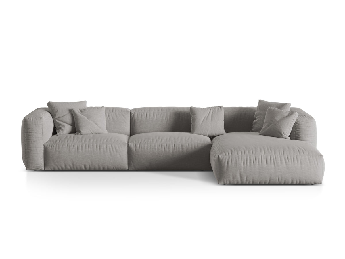 Divano Angolare Componibile XL Martina, 3 Posti, 176x330x75