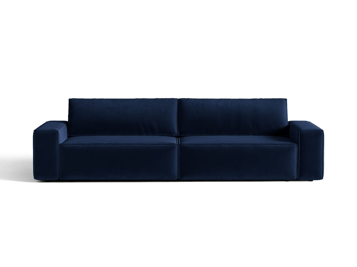 Divano Letto con Contenitore Jodie, 3 Posti, 107x247x86