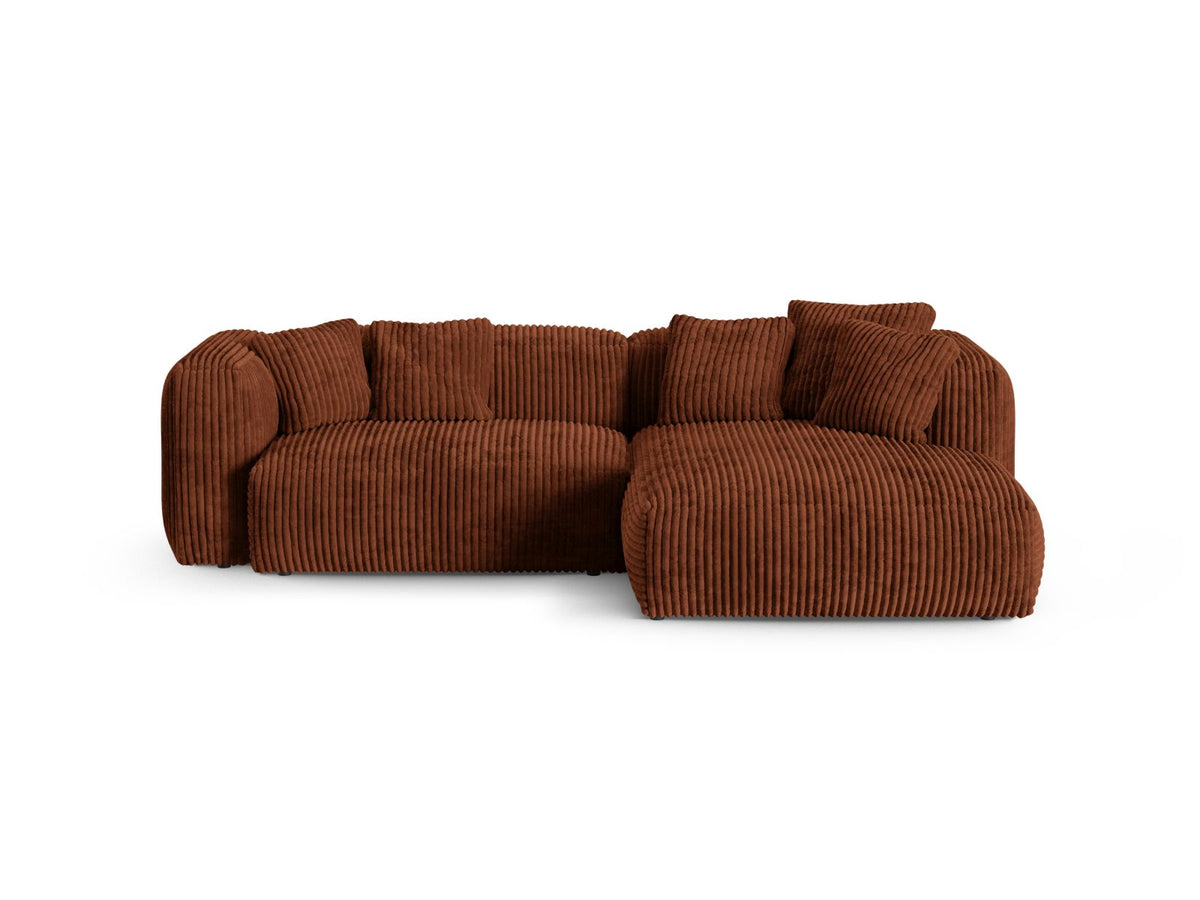 Divano Angolare Componibile XL Martina Seduta Profonda, 2 Posti, 176x280x75