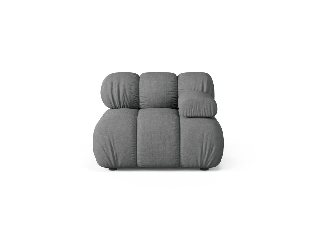 Modulo Destro, "Bellis", 1 Posto, 94x94x70 - Grigio
