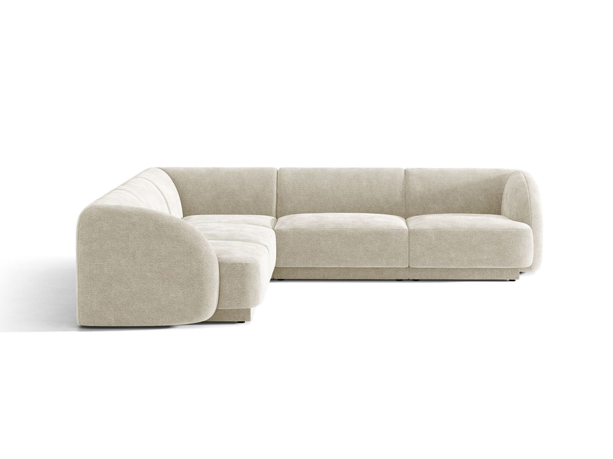 Divano Angolare Simmetrico Miley, 5 Posti, 255x255x70