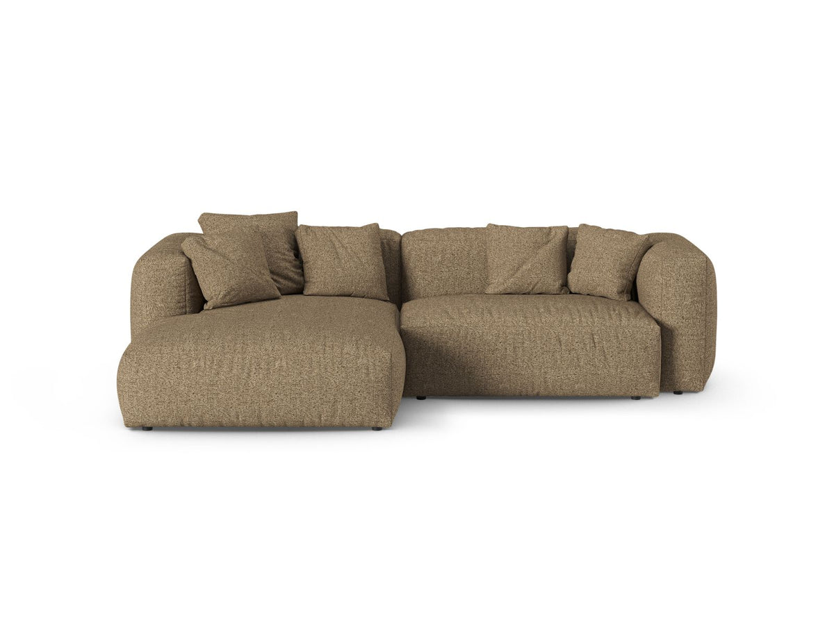 Divano Angolare Componibile XL Martina Seduta Profonda, 2 Posti, 176x280x75