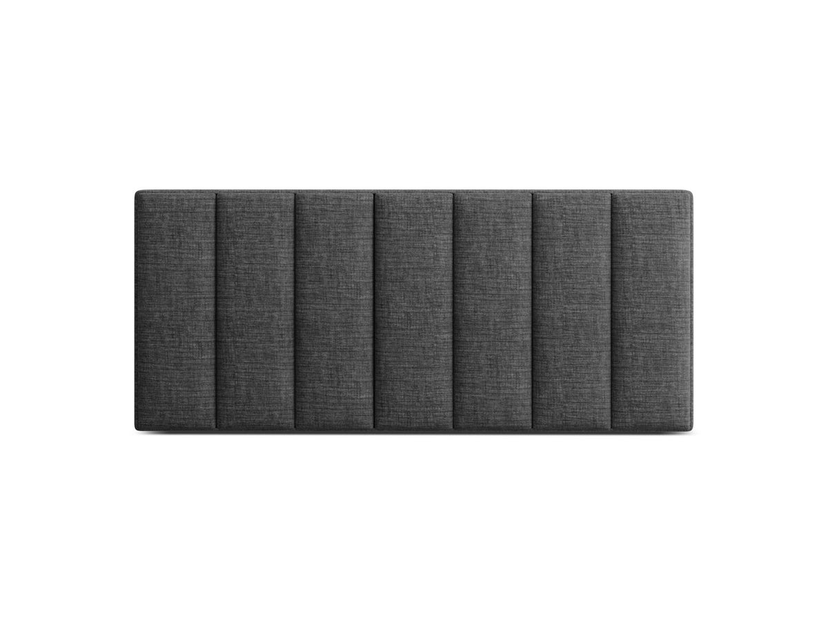 Testata Pensile, "Zoe", 140x10x60 - Grigio Scuro