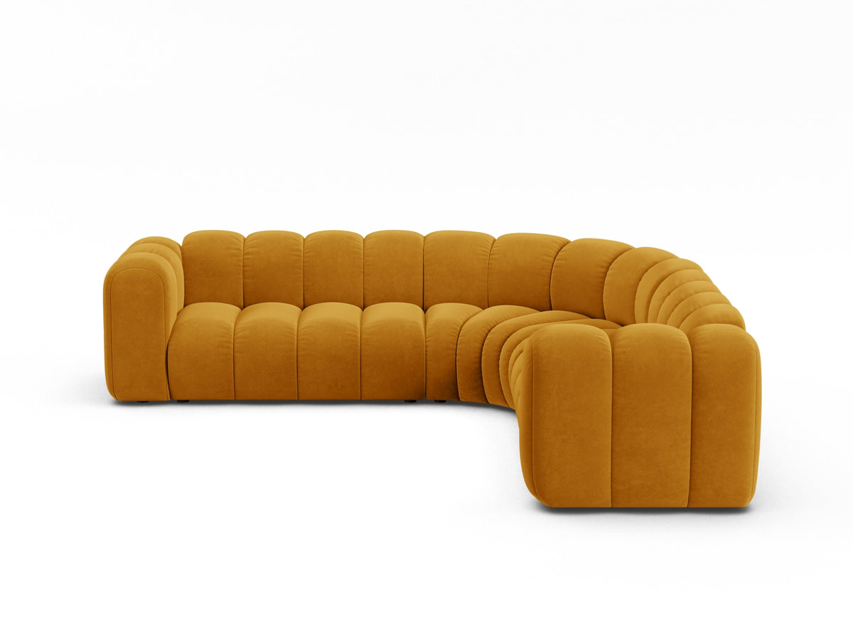 Divano Angolare Simmetrico Componibile Lupine, 6 Posti, 280x280x70