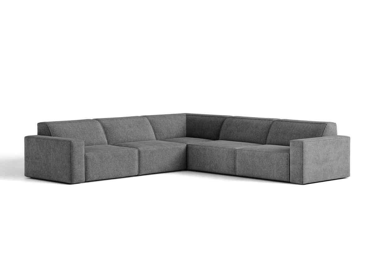 Divano Angolare Simmetrico Jodie, 6 Posti, 283x283x77