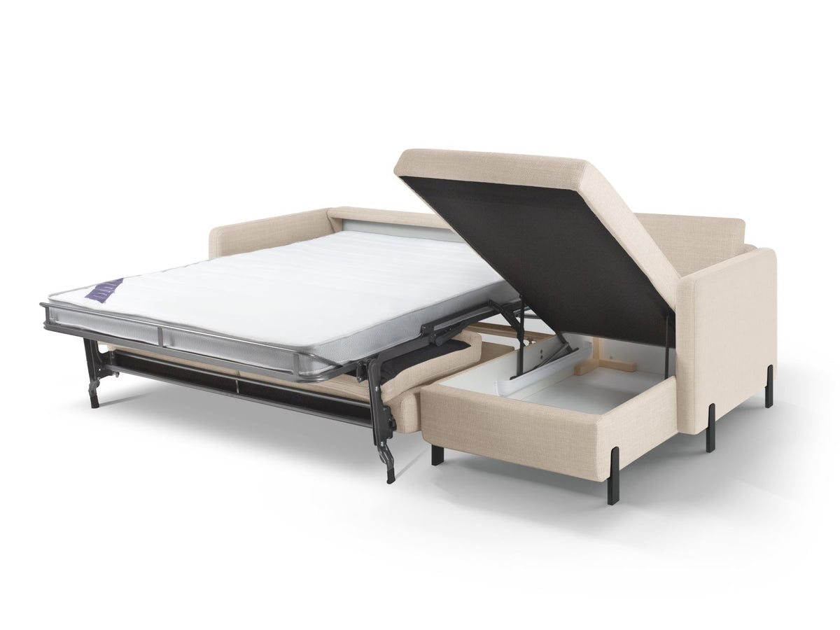Divano Letto Angolare Gloria, 4 Posti, 170x266x88