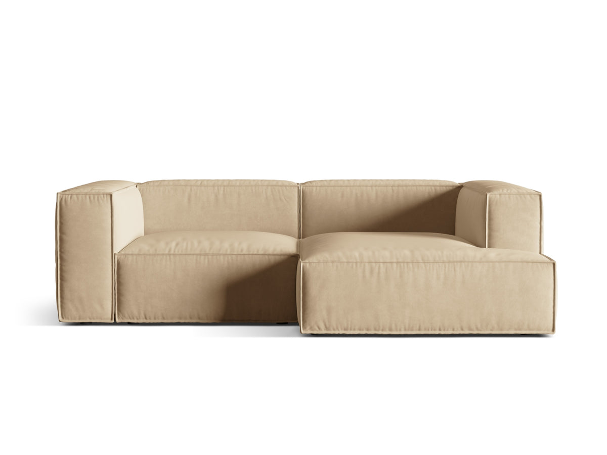 Divano Angolare Componibile Nuria, 3 Posti, 147x252x72