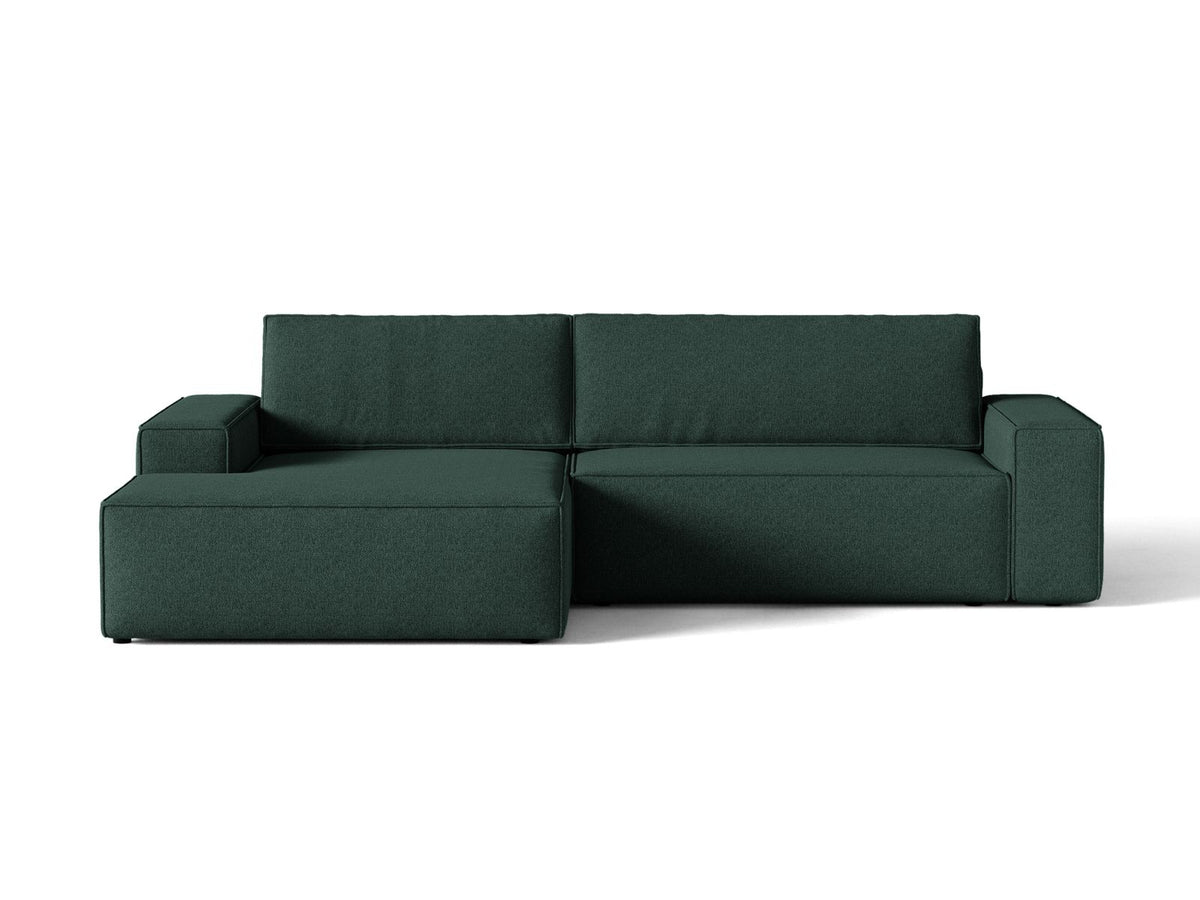 Divano Letto Angolare con Contenitore Jodie, 3 Posti, 151x246x86