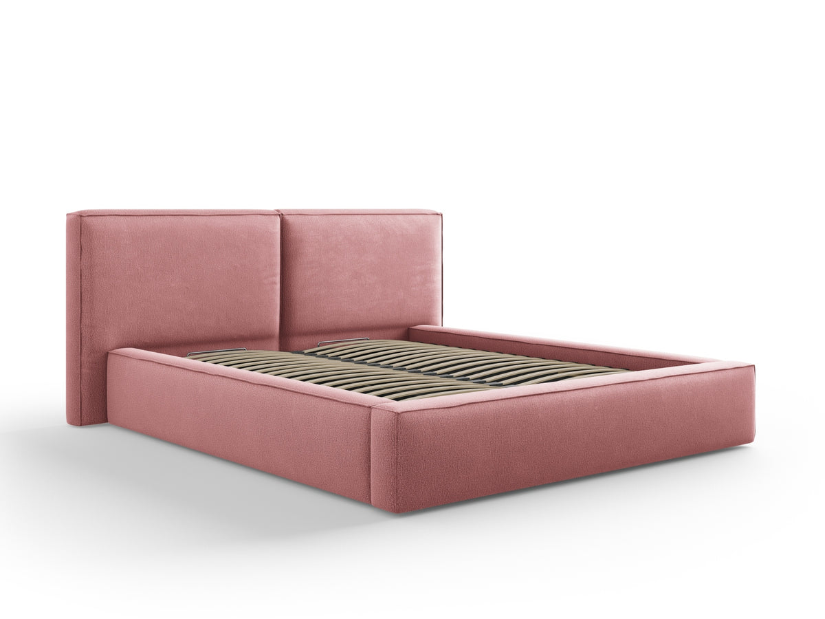Letto contenitore con testiera doppia, "Jodie", 228x214x97,5
