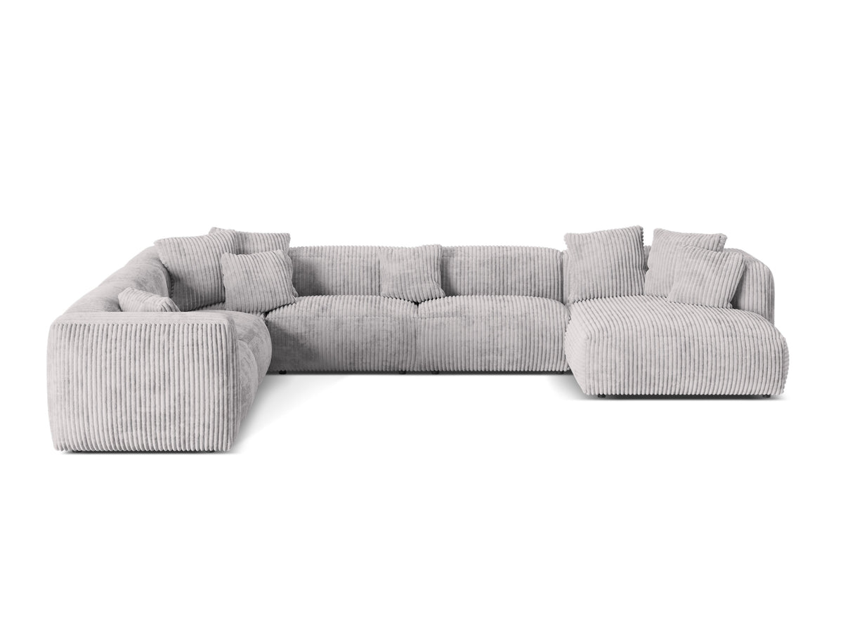 Divano Angolare Componibile XL Martina, 6 Posti, 316x406x75