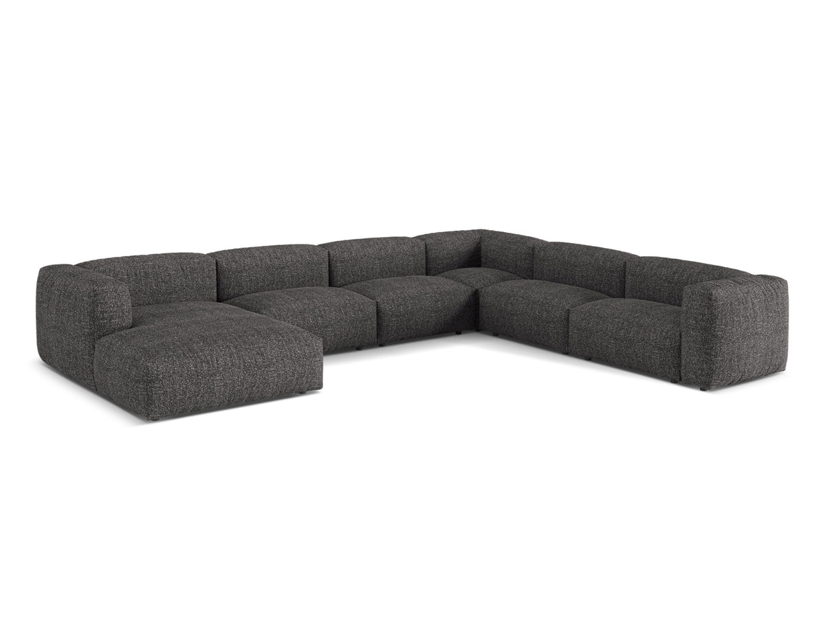Divano Angolare Componibile XL Martina, 6 Posti, 316x406x75