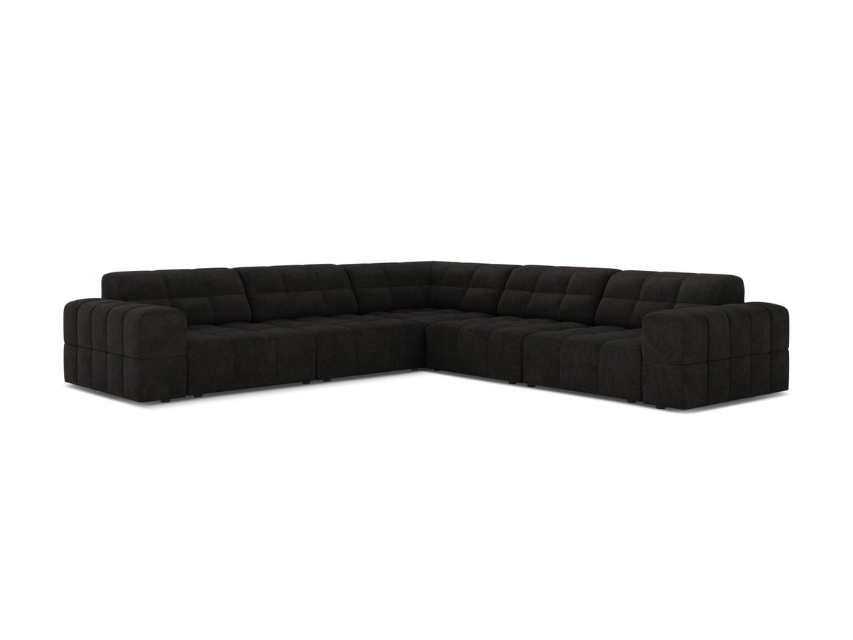Divano Angolare Simmetrico Jennifer, 7 Posti, 285x285x78