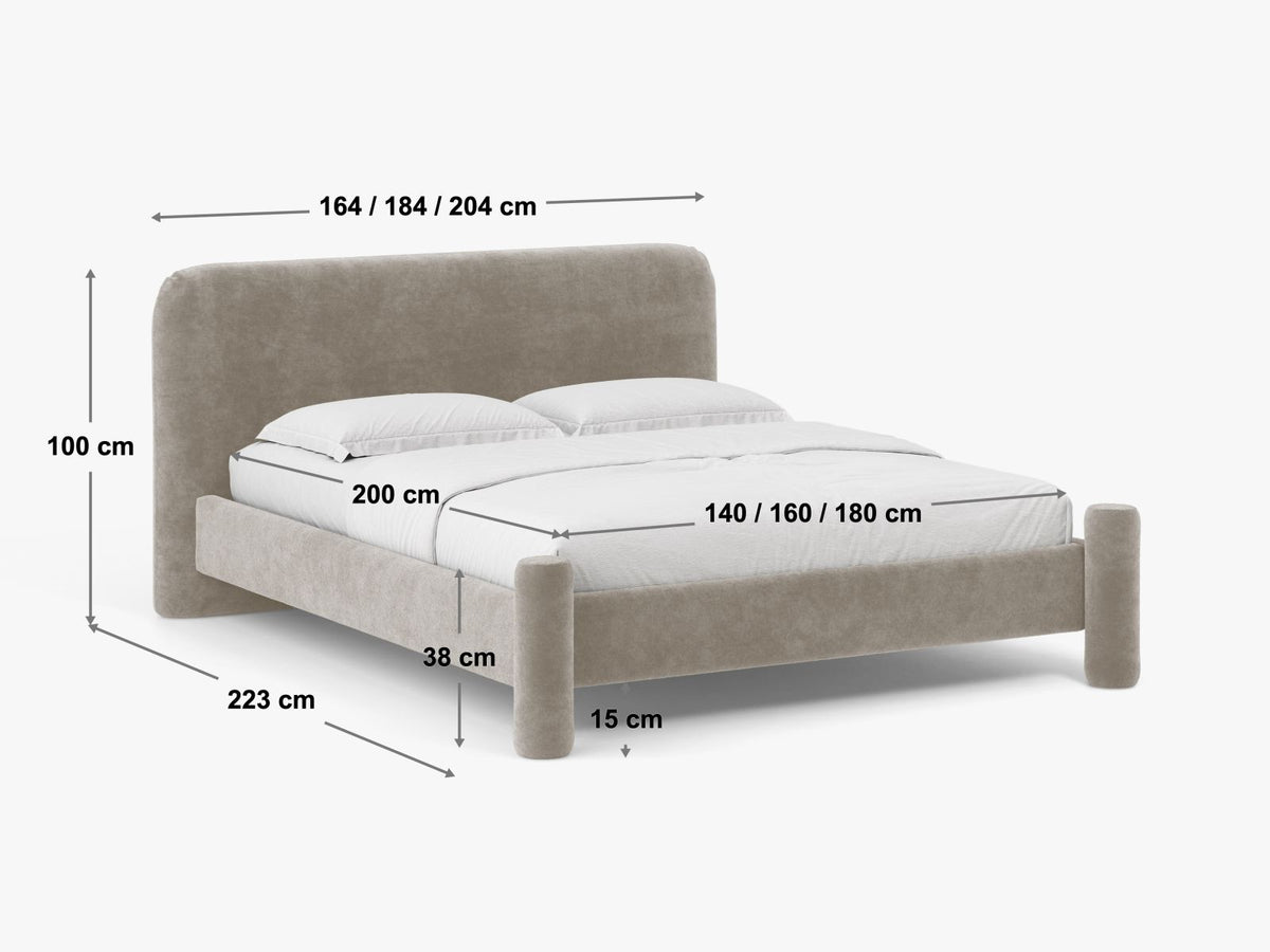 Letto con Testata Vera